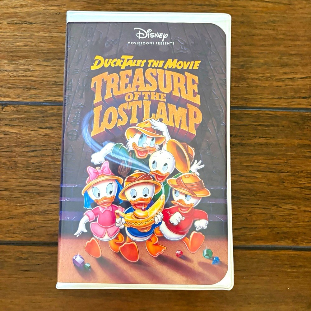 Walt Disney Home Video DuckTales Treasure of the Lost Lamp VHS G Clamshell CC